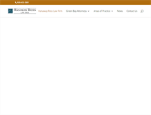 Tablet Screenshot of hanaway.com